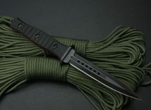 Custom Leather Sheath Built For This Brand New Puma Tec Fighting Knife 5 small