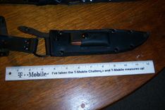 Custom Leather Sheath For This Clasic Cold Steel Black Bear 1 small