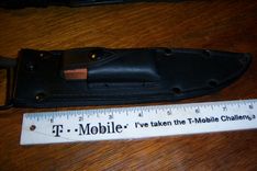 Custom Leather Sheath For This Clasic Cold Steel Black Bear 2 small