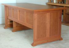Cherrywood 3drawer Desk 4 small
