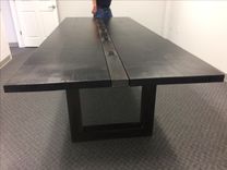 Conference Table In Steel And Maple 3 small