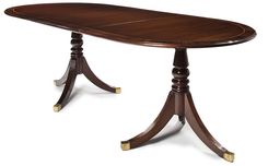 English Regency Mahogany Dining Table 2 small