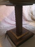 Custom Chess Table In Kingwood, Ebony, Maple Burl, And Walnut 4 small