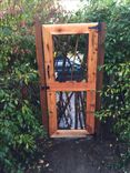 Garden Gate Made From Cedar 1 small