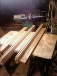 Figured Maple Convertible Crib. 2 small