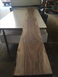Western Walnut Waterfall Console Table 5 small