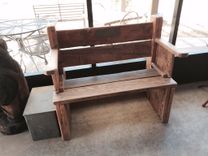 Custom Design Douglas Fir Bench 1 small