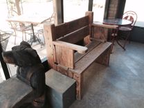 Custom Design Douglas Fir Bench 2 small