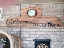 Custom Distressed Barn-Wood Wall Decor 2 small