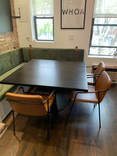 Contemporary Black Ash Dining Table 2 small