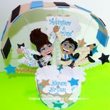 Skydiving Wedding Cake Topper Engagement 5 small