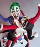 The Joker And Harley Quinn Wedding Cake Topper 3 small
