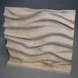 Turbulent Waters #12 Wood Sculpture 1 small