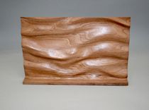 Wave #21 Wood Sculpture 1 small
