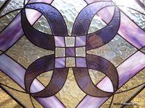 Abstract Diamonds In Stained Glass 3 small