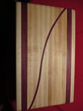 Maple And Purpleheart Cutting Board 1 small