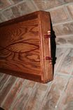 Serving Tray Red Oak With Purpleheart Accent 2 small
