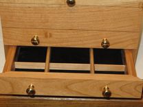 Cherry And Honduran Rosewood Jewelry Box 2 small