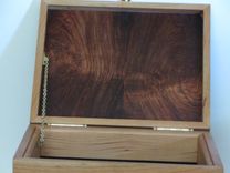 Cherry And Honduran Rosewood Jewelry Box 3 small