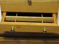 Cherry And Honduran Rosewood Jewelry Box 4 small