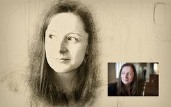 Custom Portrait Pencil Sketch From Photo (Digital Delivery) 1 small