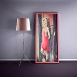 Custom Strong Stroke Brush Painted Poster From Photo 5 small