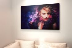 Bokeh Lighting Portrait Digital Painting From Photo 1 small