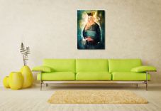 Bokeh Lighting Portrait Digital Painting From Photo 4 small