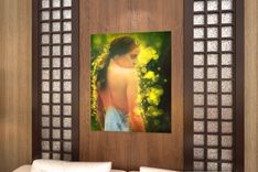 Bokeh Lighting Portrait Digital Painting From Photo 6 small