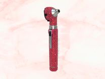 Otoscope Crystallized Ear Light Medical Bling Nurse Doctor European Crystals Pink 1 small