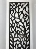 Abstract Tree Metal Wall Sculpture Panels 5 small