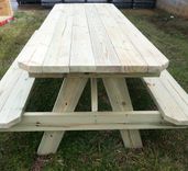 Picnic Tables Outdoor Seating! 4 small