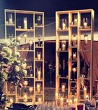 Acrylic Candle Wall - Hand Crafted , Custom Sized 1 small