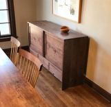 Shaker Sideboard In Walnut And Ash. 5 small