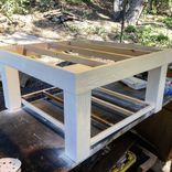 Reclaimed Wood Rustic Coffee Table 5 small