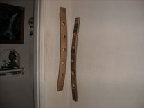 Hanging Corner Wine Racks Made From Barrel Staves 7 small