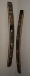 Hanging Corner Wine Racks Made From Barrel Staves 2 small