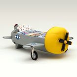 Vintage Airplane Bed 1 small