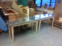 Zinc-Topped Side Tables 2 small