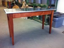 Zinc-Topped Side Tables 3 small