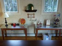 Zinc-Topped Side Tables 4 small