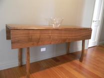Walnut Drop Leaf Dining Table 1 small
