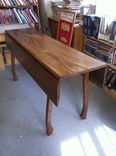 Walnut Drop Leaf Dining Table 4 small