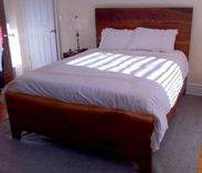 Solid Walnut Queen-Sized Bed 3 small