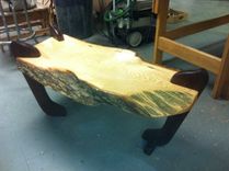 Ash And Walnut Coffee Table 2 small