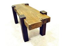 Reclaimed Beam Coffee Table 1 small