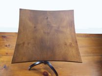 Square Book Matched Maple Accent Table No.102 With 3 Legs 2 small