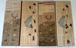 Custom Cribbage Boards 6 small