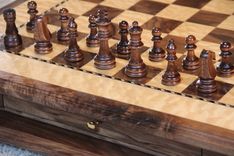 Custom Veneered Chessboard 4 small