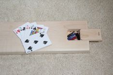Custom Inlayed Cribbage Board 2 small